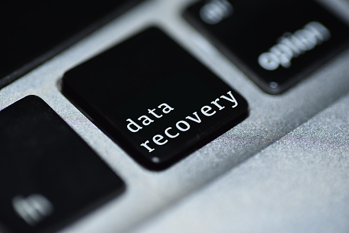 data recovery button