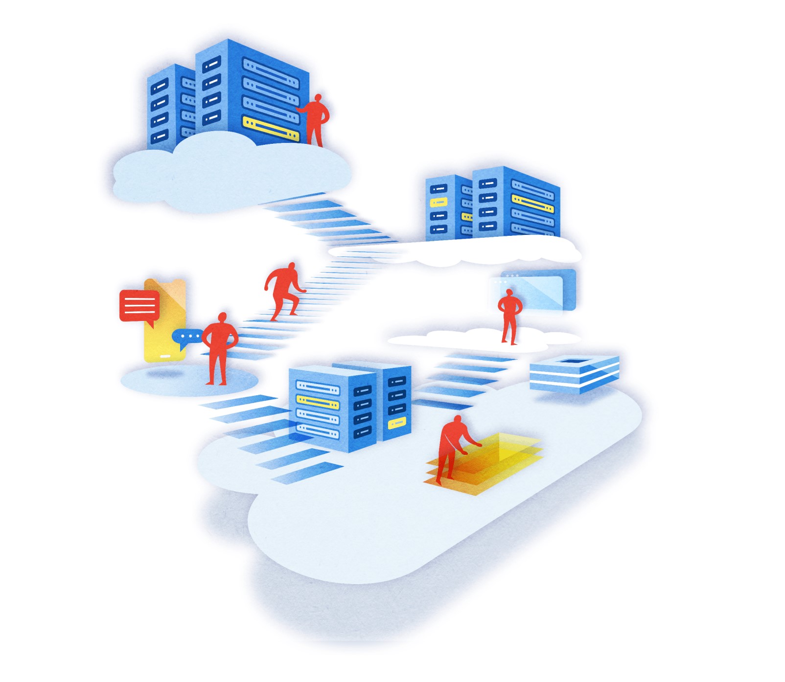 cloud computing illustration