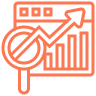 orange increasing graph