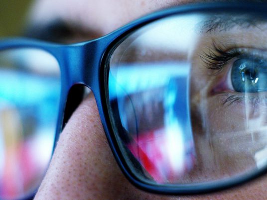 close-up of a gentleman wearing glasses