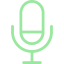 green microphone